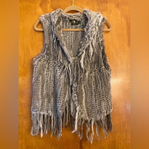 Tops - Rabbit Fur Vest